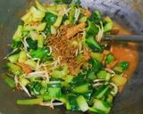 Foto langkah ke 9 dari resep Pakchoy Tauge Tempe.