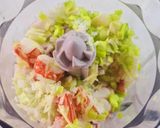 Foto del paso 2 de la receta: Wanton frito relleno de langostinos