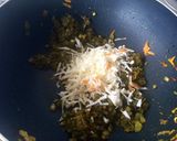 A picture of step 3 of Mint Paneer Rice.