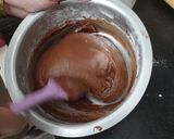 A picture of step 4 of Pure dark chocolate Brownies.