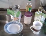 Foto del paso 1 de la receta: Biscocho de vainilla al microondas en taza