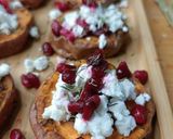 Une image de l'étape 5 de 🍠 Patate douce rôti au thym Feta Grenade.
