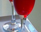 A picture of step 1 of Red lemonade.