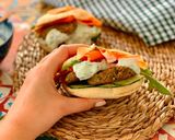 A picture of step 5 of Baked Falafel.