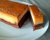 Foto del passaggio 9 della ricetta Flan al caramello al cioccolato