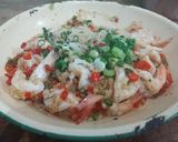 Foto langkah ke 7 dari resep Steamed Prawn with Garlic.