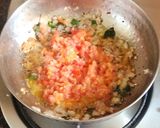 A picture of step 5 of Raw Banana Curry.