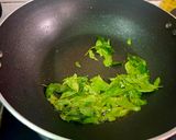 A picture of step 4 of Masoor Dal with Tomato and Curry Leaf Tadka.