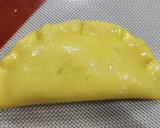 Foto del paso 7 de la receta: 🥟🍗🥓🍄‍🟫Empanadas de pollo desmechado, panceta, verdeo y champiñones 🍄‍🟫 🥓🍗🥟Masa de papa