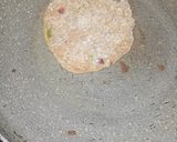 A picture of step 7 of Aloo and chicken burger without bun.