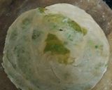 A picture of step 4 of Mutter(greenpeas) stuffed laccha paratha.