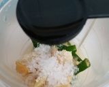 A picture of step 3 of Moong Dal Dhokla.