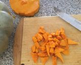 Foto del paso 5 de la receta: Zapallo relleno al horno (vegetariano)