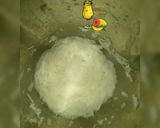 A picture of step 3 of Kunun kwakwa.