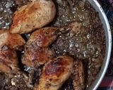 صورة لخطوة 3 من وصفة ملوخيه مع صينية دجاج بالبصل 😋