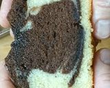 Une image de l'étape 11 de 🍫Cake marbré chocolat vanille (texture moelleuse).