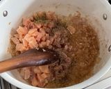 A picture of step 2 of Morón Stew.