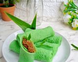 Foto langkah ke 8 dari resep Dadar Gulung Pandan.