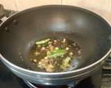 A picture of step 2 of Aloo Gobhi with Methi.