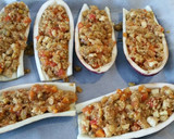 Foto del paso 5 de la receta: Berenjenas rellenas con pollo y quinoa