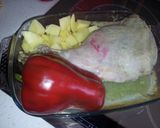 Foto del paso 4 de la receta: Cordero asado con patatas y verduras