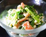 A picture of step 24 of Microwave Broccoli and Imitation Crab with Sesame Mayo Salad.