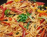 A picture of step 4 of Noodles.