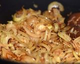A picture of step 1 of Desi Murgh Curry.