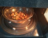A picture of step 4 of Microwave Spicy Amla Pickle.