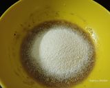 A picture of step 2 of Banana Modak.