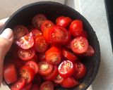 Une image de l'étape 5 de Quiche tomate brebis.
