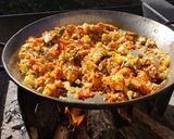Foto del paso 3 de la receta: Paella de verduras a leña