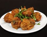 सिंघाड़ा आटा की पकोड़ी (singhara aata ki pakori recipe in hindi) रेसिपी चरण 5 फोटो