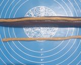 A picture of step 6 of Chocolate Barfi Roll.