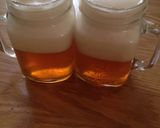 Hình bước làm 5 của món Beer like apple juice jelly (Thạch táo giả bia)