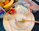 รูปขั้นตอนการทำที่ 3 ของ โอเวอร์ไนท์โอ๊ต (Overnight Oats)