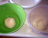 A picture of step 3 of easy crispy crust pizza dough.