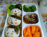 Foto langkah ke 4 dari resep Kawai bento uyu 🍱🍙.
