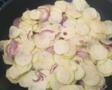 Foto del passaggio 2 della ricetta Farro con purea di zucchine e cipolle