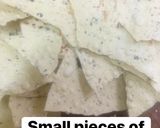 A picture of step 2 of Rajasthani special Papad ki sabzi.
