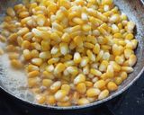 A picture of step 2 of Cheesy masala sweet corn.