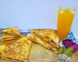 Foto langkah ke 8 dari resep Bolognaise Sandwich.