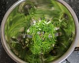 A picture of step 2 of Mighty Greens --- Garlic Soup With Ginger (The Cold Killer) --- An Immunity Booster.