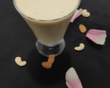 A picture of step 3 of Kesar Thandai.