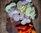 Foto langkah ke 2 dari resep Oseng Buncis Wortel.