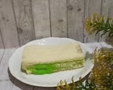 Foto langkah ke 3 dari resep Roti kukus sarikaya pandan.