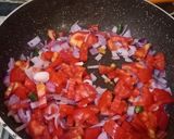 A picture of step 6 of Rajasthani daal.