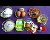 Foto langkah ke 1 dari resep Bolu coklat kukus.
