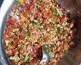 Schezwan Veg grilled sandwich recipe step 1 photo