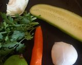 A picture of step 1 of Summer salad.